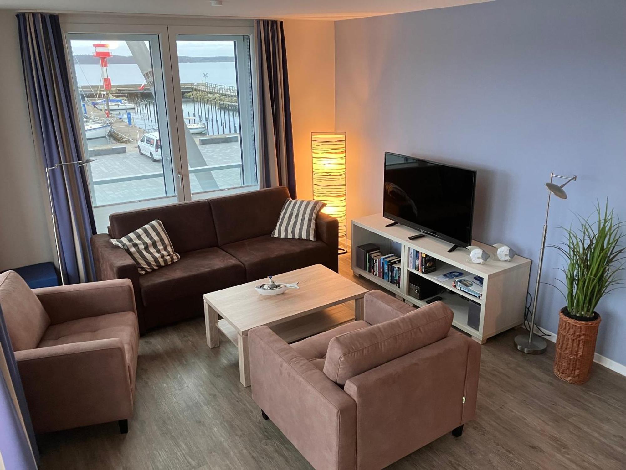 Apartment 10 - "Borbyblick" - Blickrichtung Hafen Und Offene See Eckernförde المظهر الخارجي الصورة